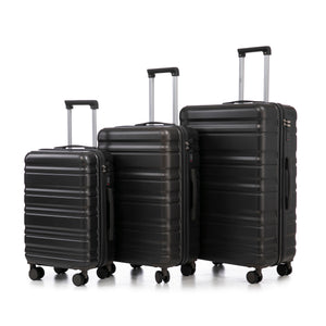 HIFINE TOURIST 20"/24"/28" 3-Piece Luggage Set in Dark Gray