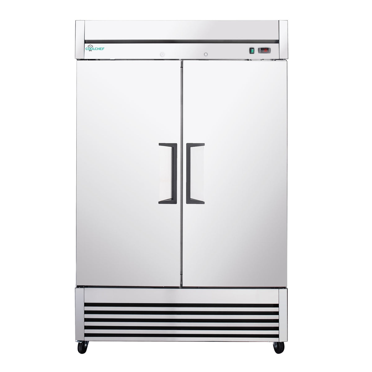 54" Commercial Refrigerator with 49 Cu.Ft Capacity - Stainless Steel, Silver