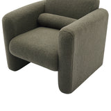 Marlowe Modern Sherpa Upholstered Comfy Reading Accent Chair