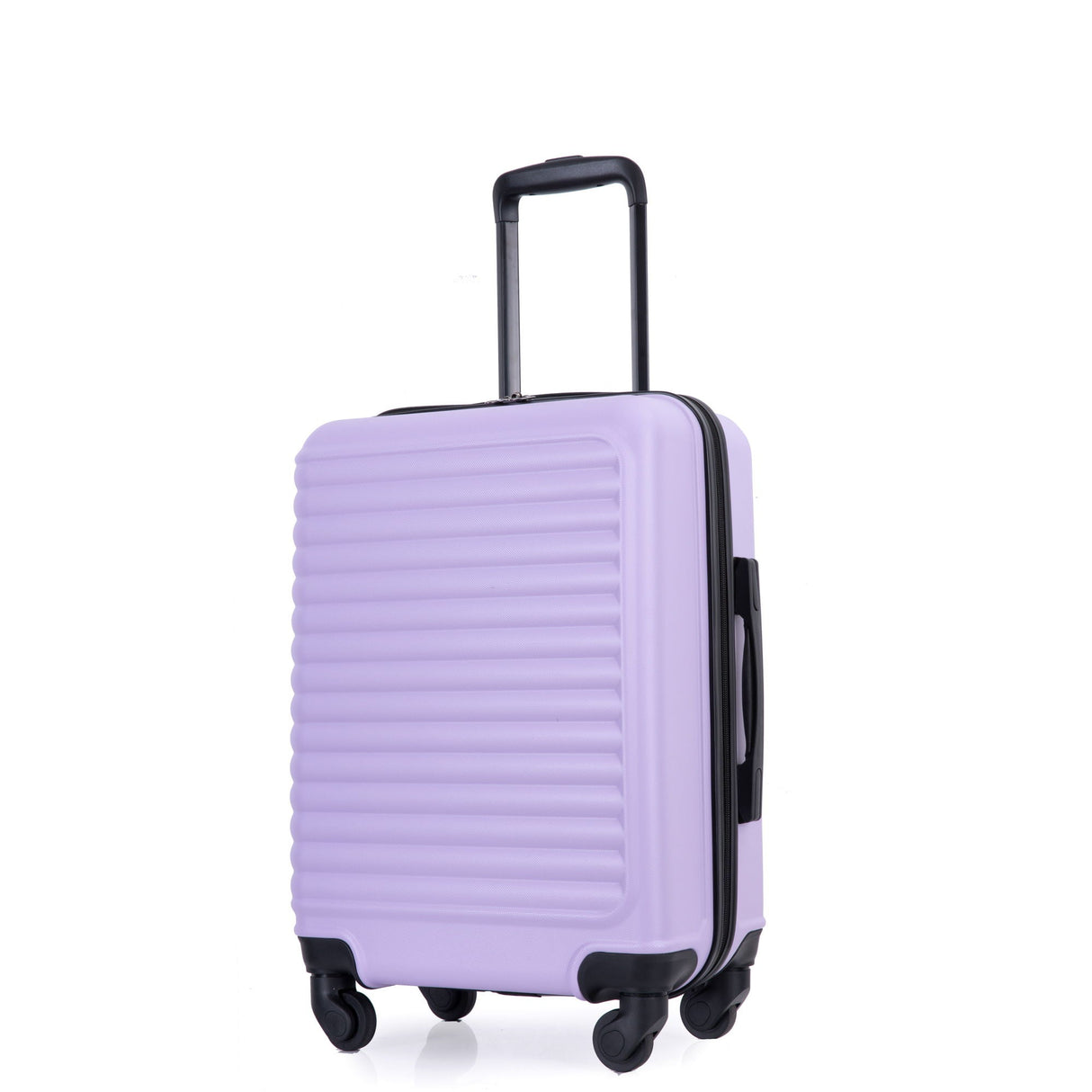 20" Carry On Luggage Lightweight Suitcase, Spinner Wheels - Lavender Purple