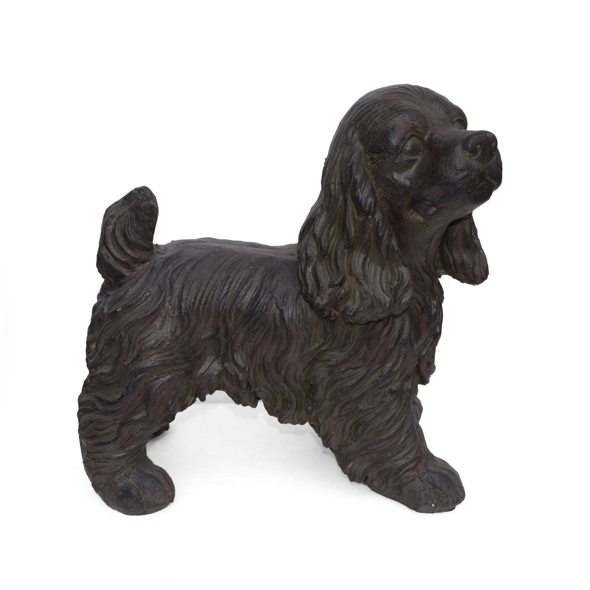 Josie Dog Cast Stone Garden Statue