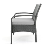 Cordoba KD Wicker 4 Piece Chat Set