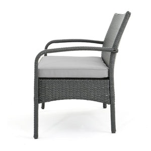 Cordoba KD Wicker 4 Piece Chat Set