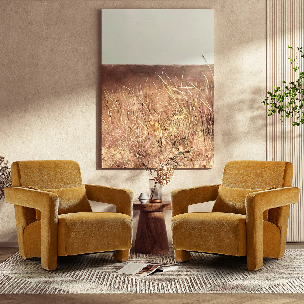 The Vinterholm™ Sculpted Lounge Chair (set of 2)