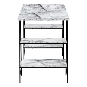 Computer Desk For Home Office, Laptop, Storage Shelves, Contemporary & Modern