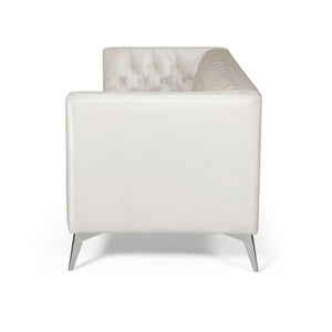 Contemporary 3 Seater Sofa With Button Tufting