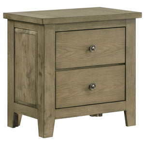 Hazlewood 4-piece Eastern King Bedroom Set Vineyard Oak