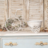 Rustic Bicycle Metal Wire Wall Planter Basket
