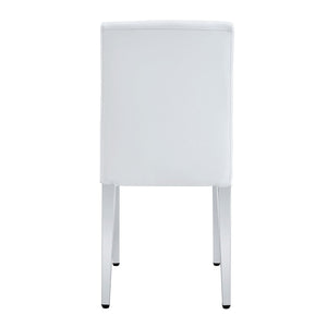 Elegant Upholstered Chairs & Metal Legs
