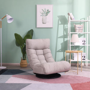 Adjustable Japanese Reclining Floor Chair Sofa With Metal Frame For Living Room