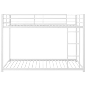 Metal Bunk Bed, Low Bunk Bed With Ladder