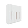 Gramercy - Free Standing Wardrobe Closet With Drawers And Shelves