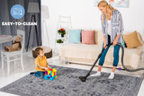 NAAR MARFI Collection Oriental Non-Shedding and Stain Resistant Area Rug