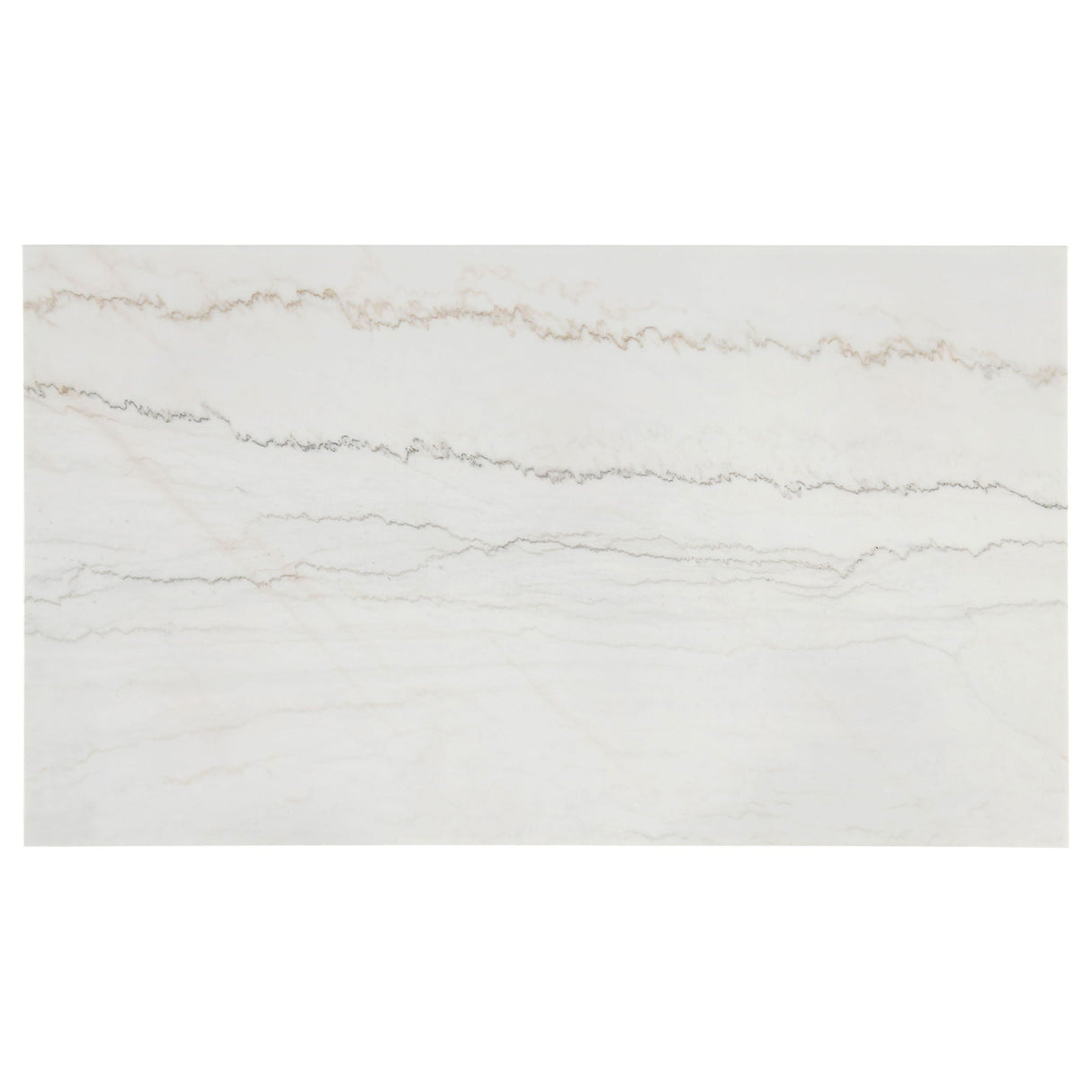 Averill 72-inch Rectangular White Marble Top Dining Table Coffee Bean
