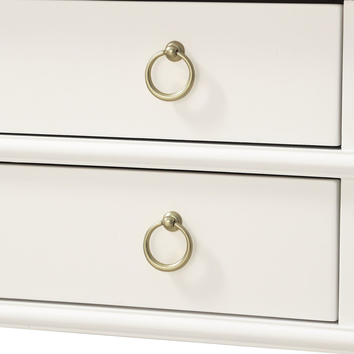 Carmona - 2 Drawer Tray Top Nightstand Pulls