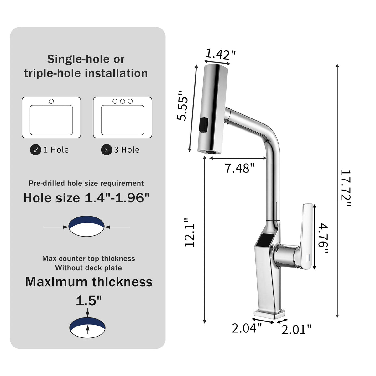 Touchless Kitchen Faucet