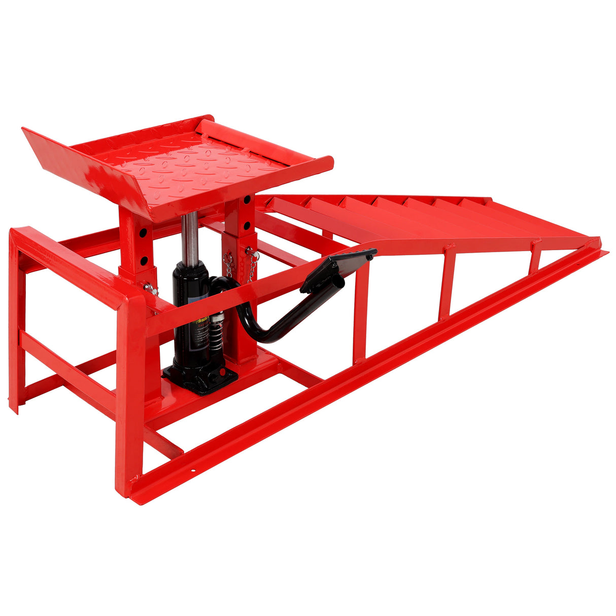 Auto Car Truck Service Ramps with Pedal - 5 Ton Hydraulic Lift