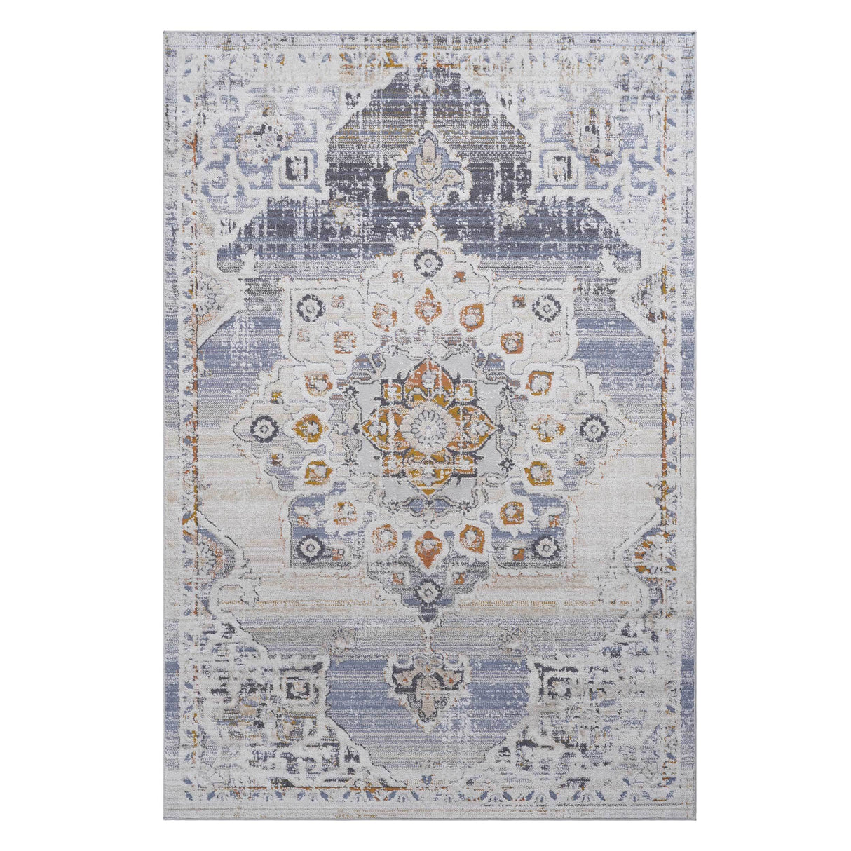 NAAR PAYAS Collection Medallion Non-Shedding  and Stain Resistant Area Rug