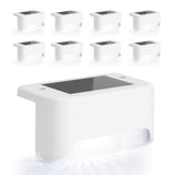 8-Pack Solar LED Deck & Step Lights
