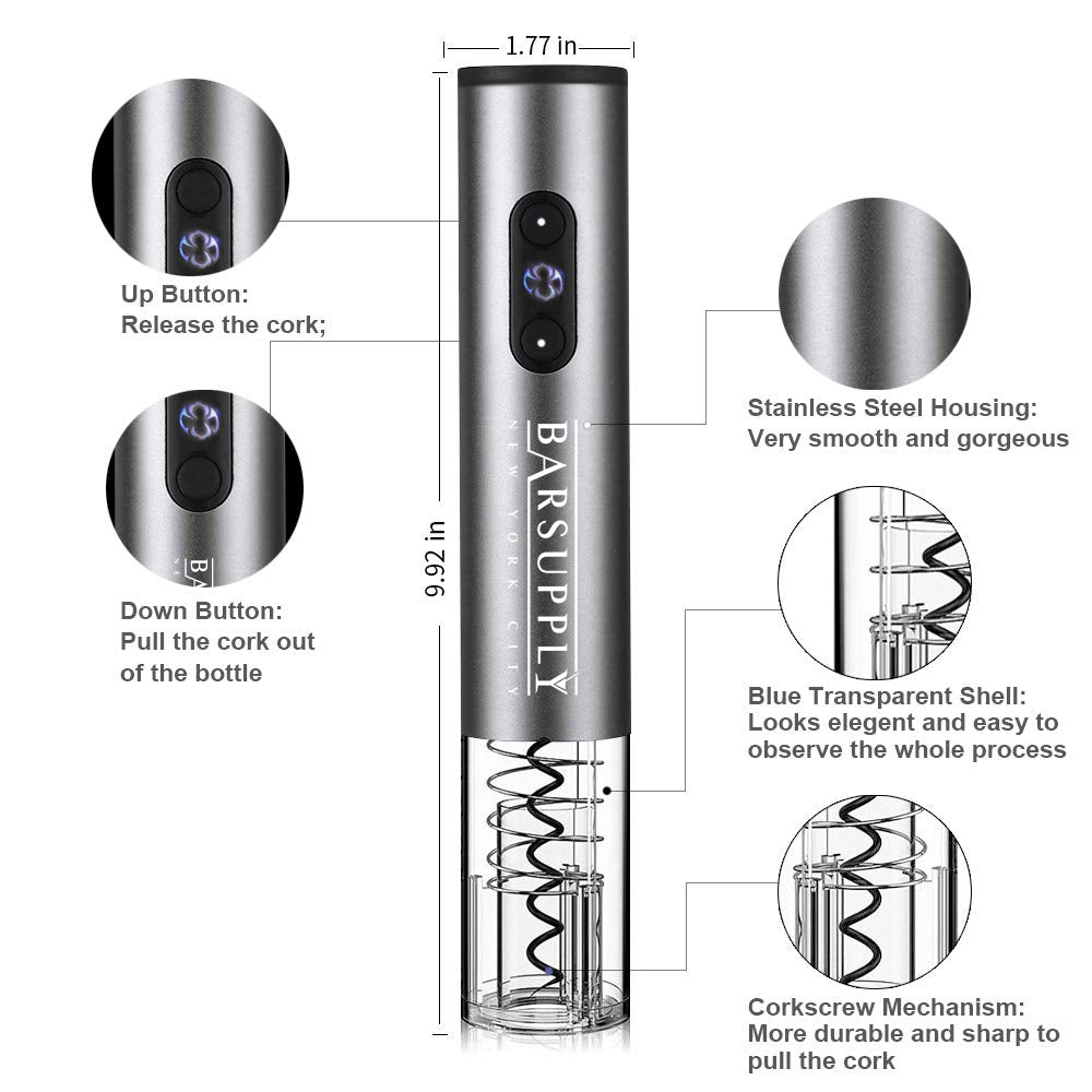 Electric Wine Opener Set