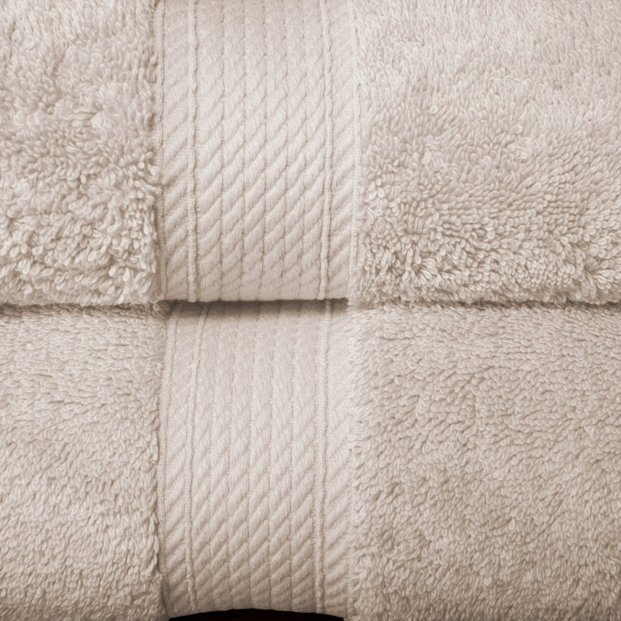Madison Egyptian Cotton Plush Heavyweight 6 Piece Towel Set - Egyptian Cotton Towel Set by Superior Brand