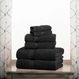 Madison Egyptian Cotton Plush Heavyweight 6 Piece Towel Set - Egyptian Cotton Towel Set by Superior Brand