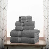 Madison Egyptian Cotton Plush Heavyweight 6 Piece Towel Set