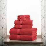 Madison Egyptian Cotton Plush Heavyweight 6 Piece Towel Set