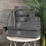 Madison Egyptian Cotton Plush Heavyweight 8 Piece Towel Set