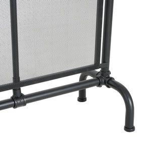 Celeste 1 Panel Iron Fireplace Screen 36" W x 29" H