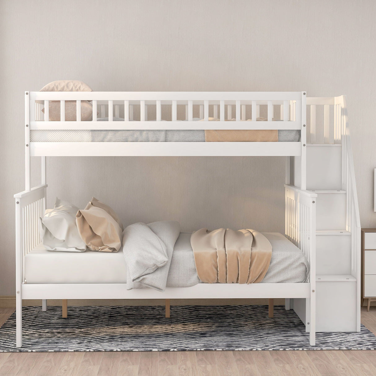 Bunk Bed With Staircase