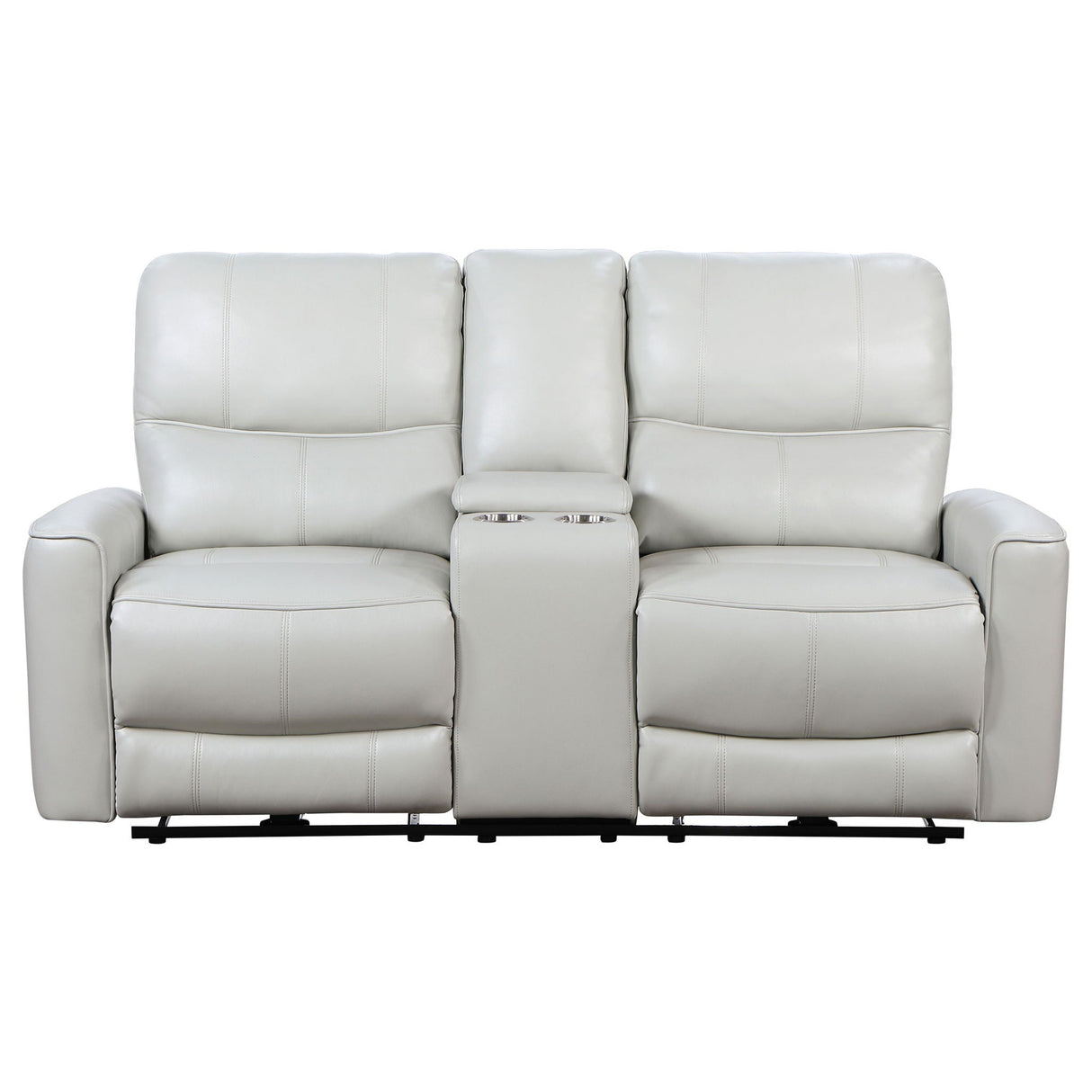 Denson - Power Reclining Loveseat With Console And USB Port