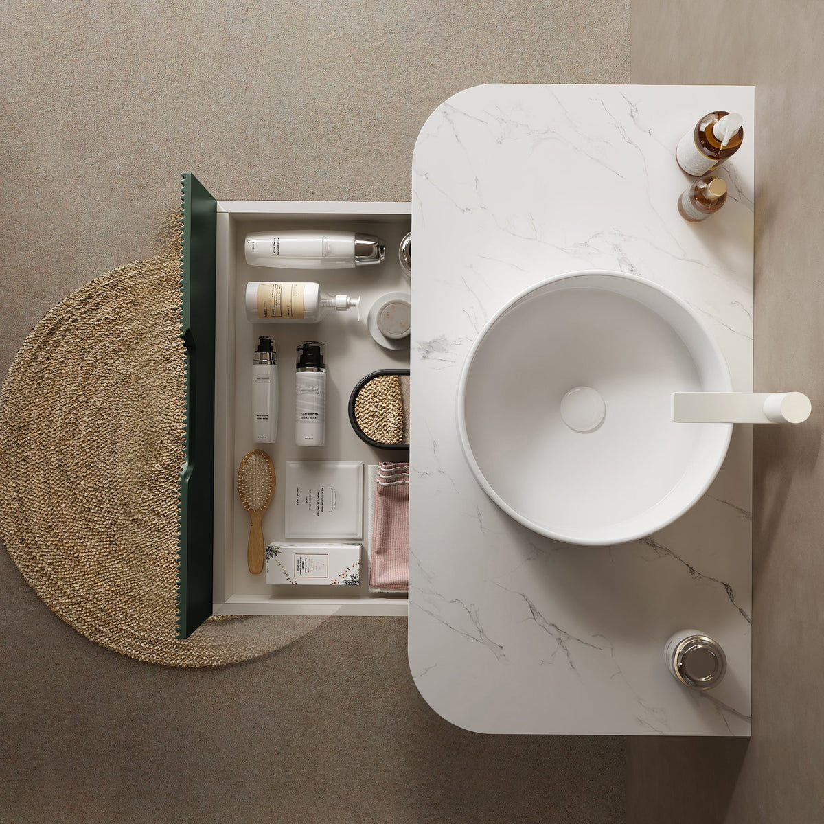 DINA 36" Bathroom Vanity and Sink