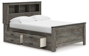 Frandern - Bookcase Panel Bed