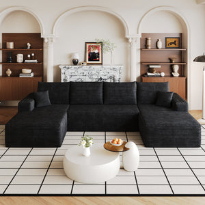 134" Cloud Sectional Sofa