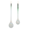 Green-Iridescent-Ribbed-Glass-Icicle-Drop-Ornament-(Set-of-12)-Christmas-Ornaments