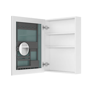 20'' W x 26'' H Surface Frameless Mirror Medicine Cabinet