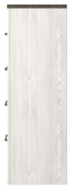 Gerridan - Four Drawer Chest - White / Gray