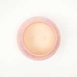 Scented Wax Candle Jar - Pink Lustre