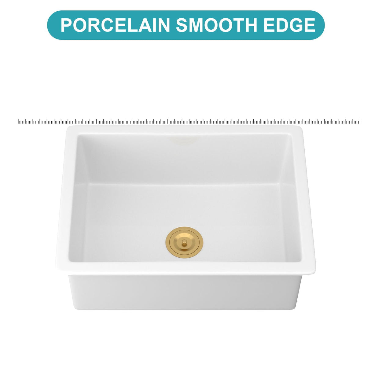 Rectangular Deep Single Bowl Kitchen Sink