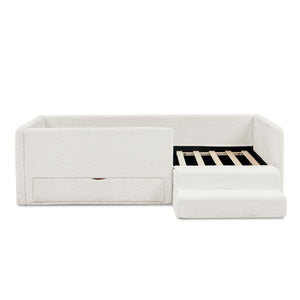 Safe Kids Bed With Guardrails And Storage