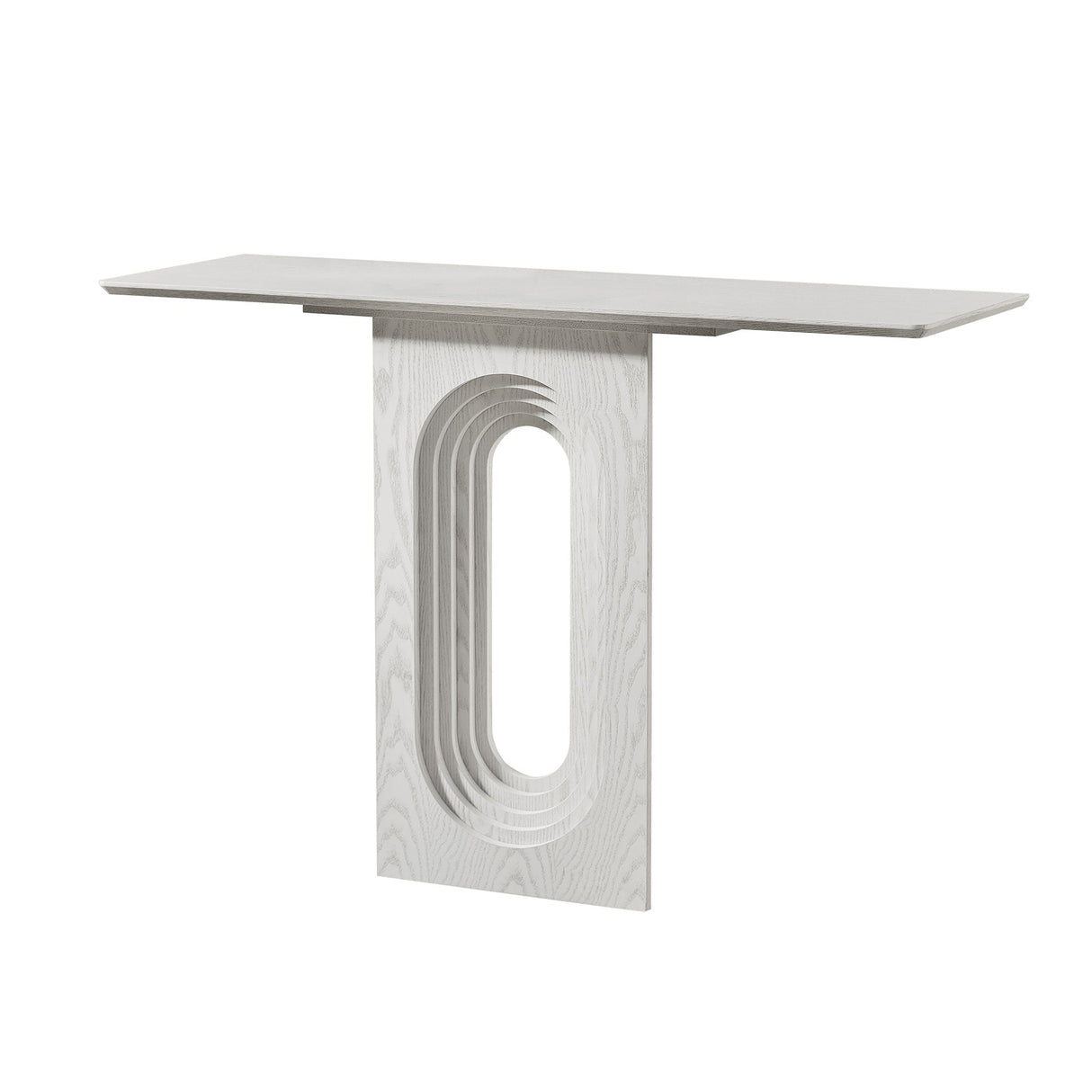 47.24 Inch Entryway Table with Unique Loopback Design