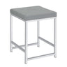Upholstered Square Vanity Stool