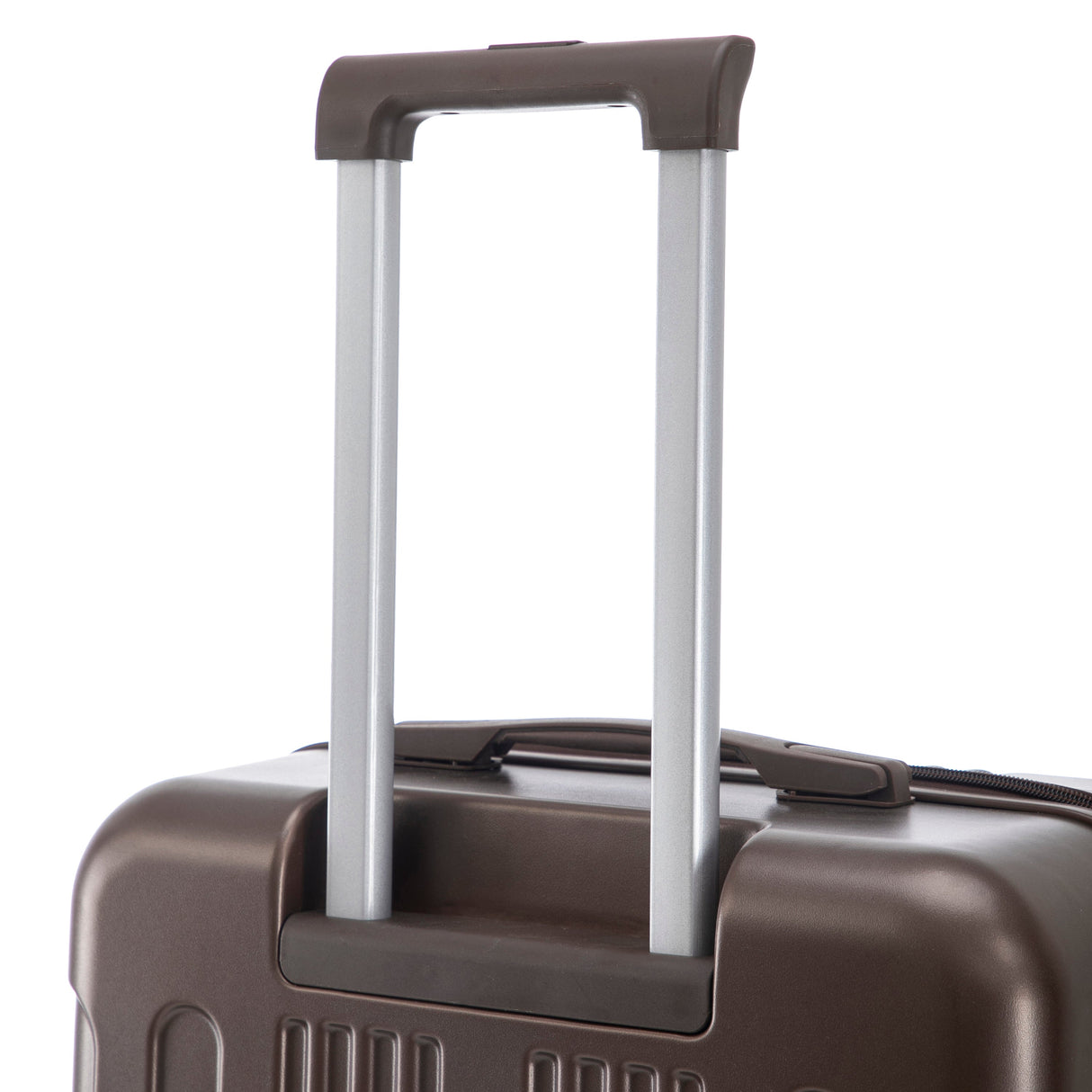 3 Piece ABS Spinner Wheel Luggage Set (Brown)