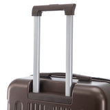 3 Piece ABS Spinner Wheel Luggage Set (Brown)