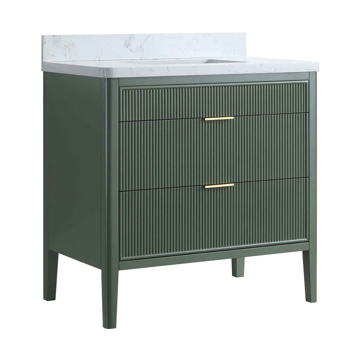 Fully Assembled 36'' Bathroom Vanity