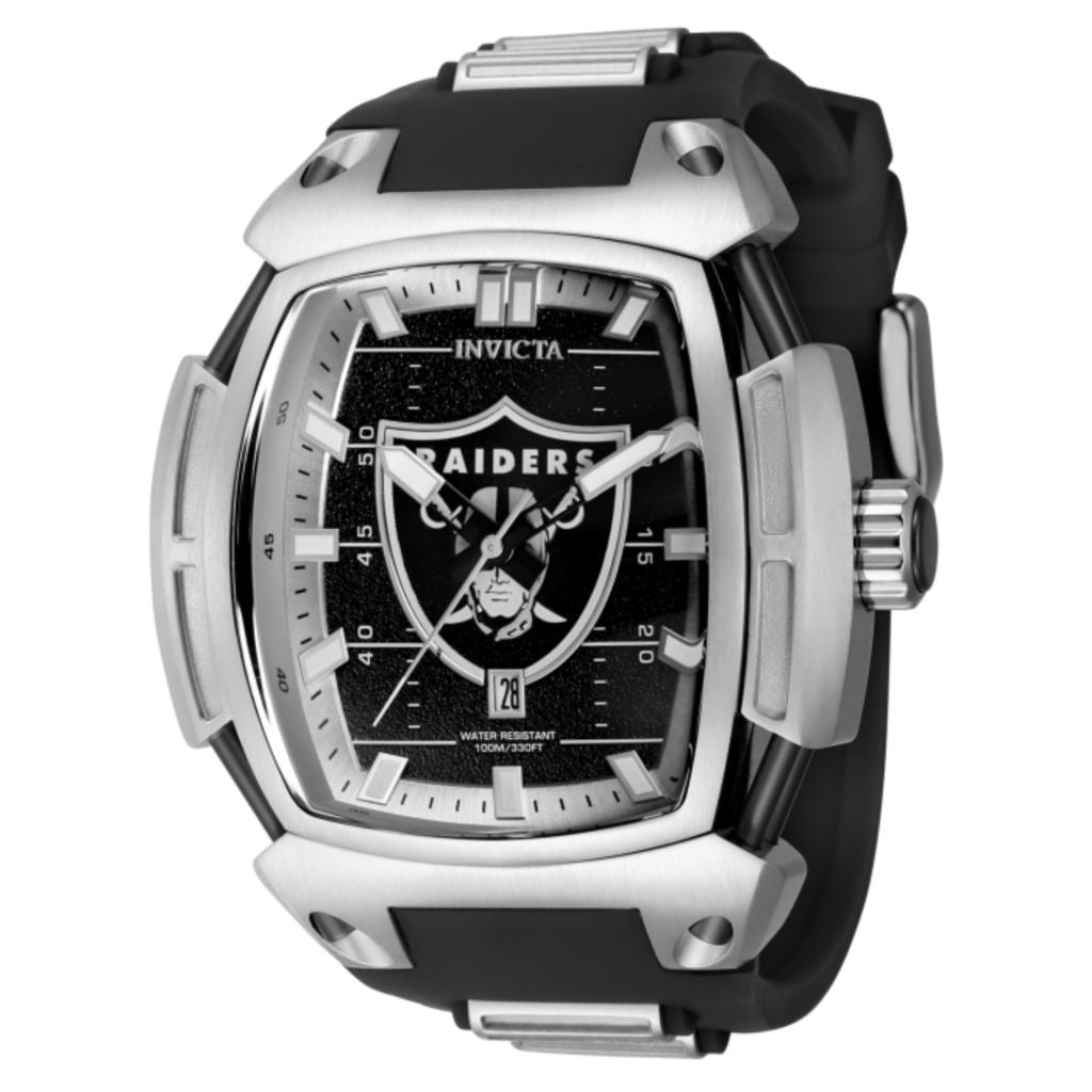 Invicta NFL S1 Diablo 53mm Quartz Silicone Strap Watch
