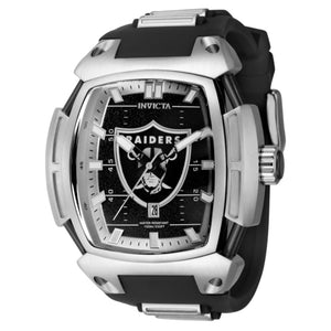 Invicta NFL S1 Diablo 53mm Quartz Silicone Strap Watch