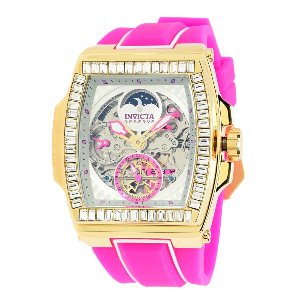 Invicta S1 Rally Diablo Auto Skeletonized Day/Night Crystal Acct Watch