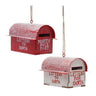 Frosted-Metal-Mailbox-Oranment-(Set-of-4)-Christmas-Ornaments